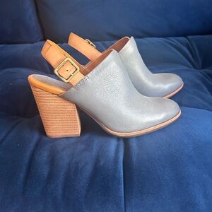 Kork-Ease Leather Mules 9M New Never Worn